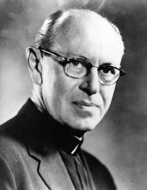 Jesuit Fr. John Courtney Murray in an undated photo (CNS files)