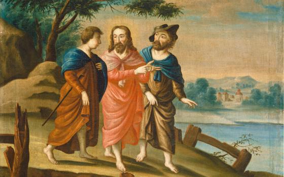 Christ on the Road to Emmaus