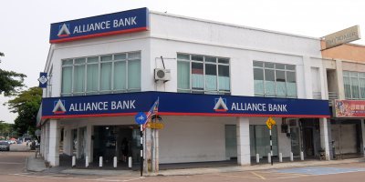 An Alliance Bank branch.