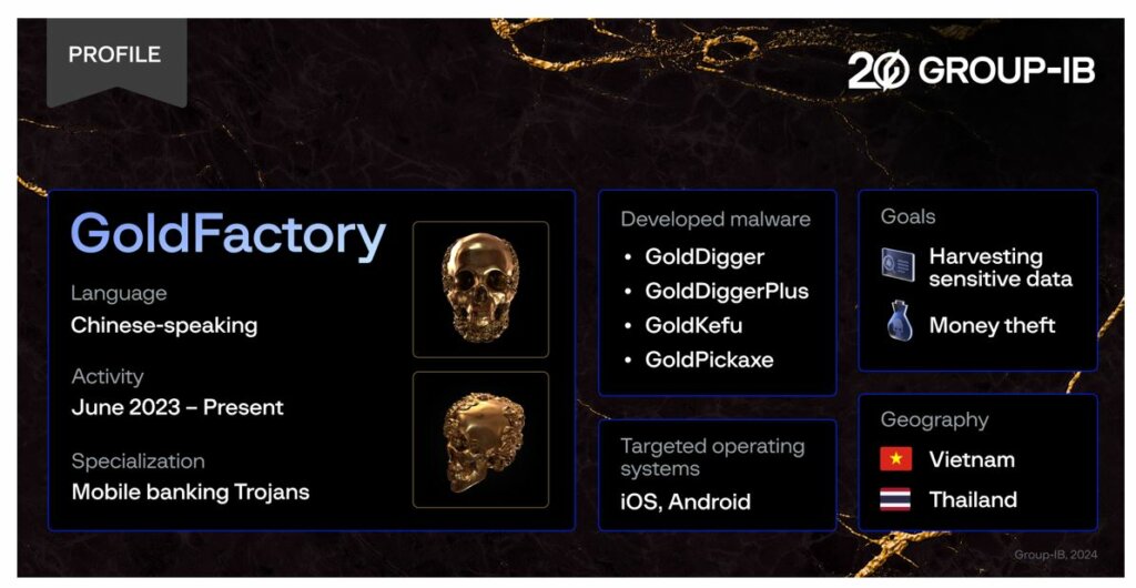 Group-IB’s discovery also marks a rare instance of malware targeting Apple's mobile operating system. (Source - Group-IB) 