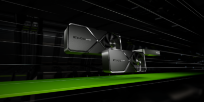 The Nvidia GeForce RTX 40 Super series Family Hero Image.