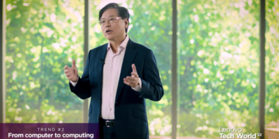 Lenovo Chairman and CEO, Yuanqing Yang at Tech World