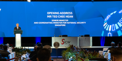 Teo Chee Hean, Senior Minister and Coordinating Minister for National Security, Singapore, addresses the state of cyber resilience at SICW.